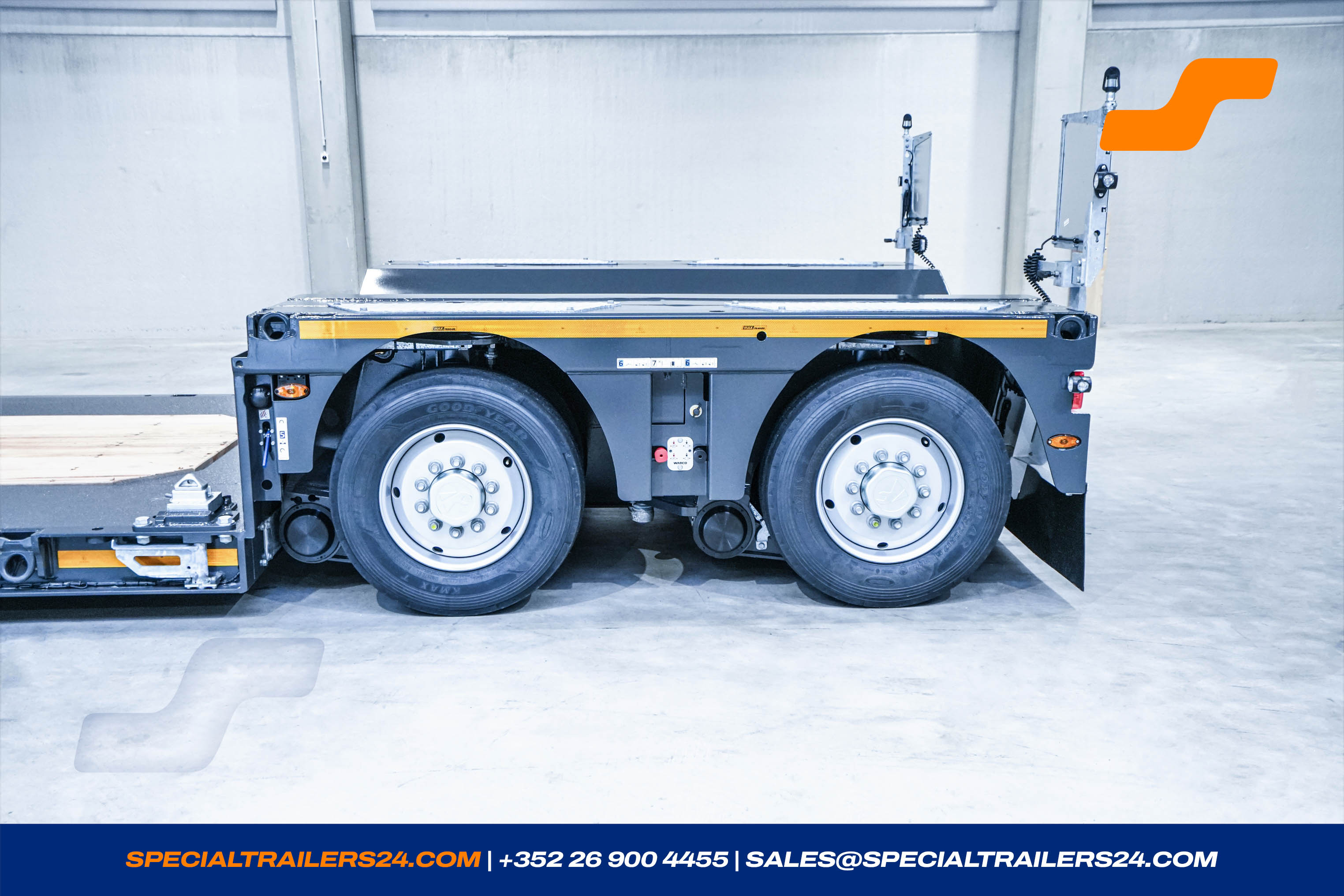 Lowbed trailer MAX Trailer MAX510 Vehicle for sale