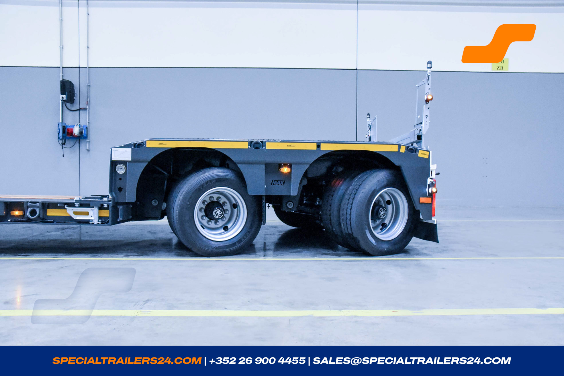 Lowbed trailer MAX Trailer MAX510 Vehicle for sale