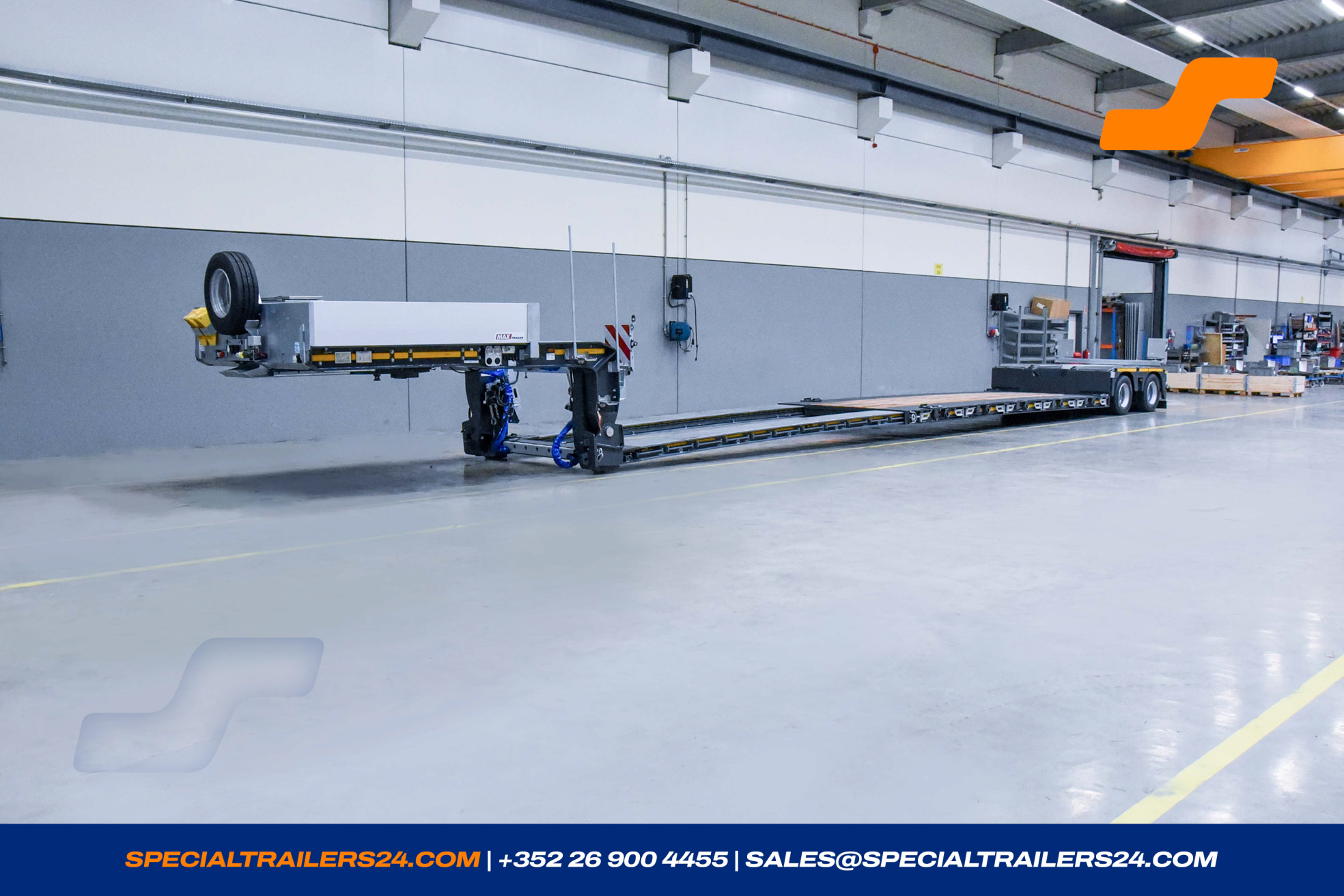 Lowbed trailer MAX Trailer MAX510 Vehicle for sale