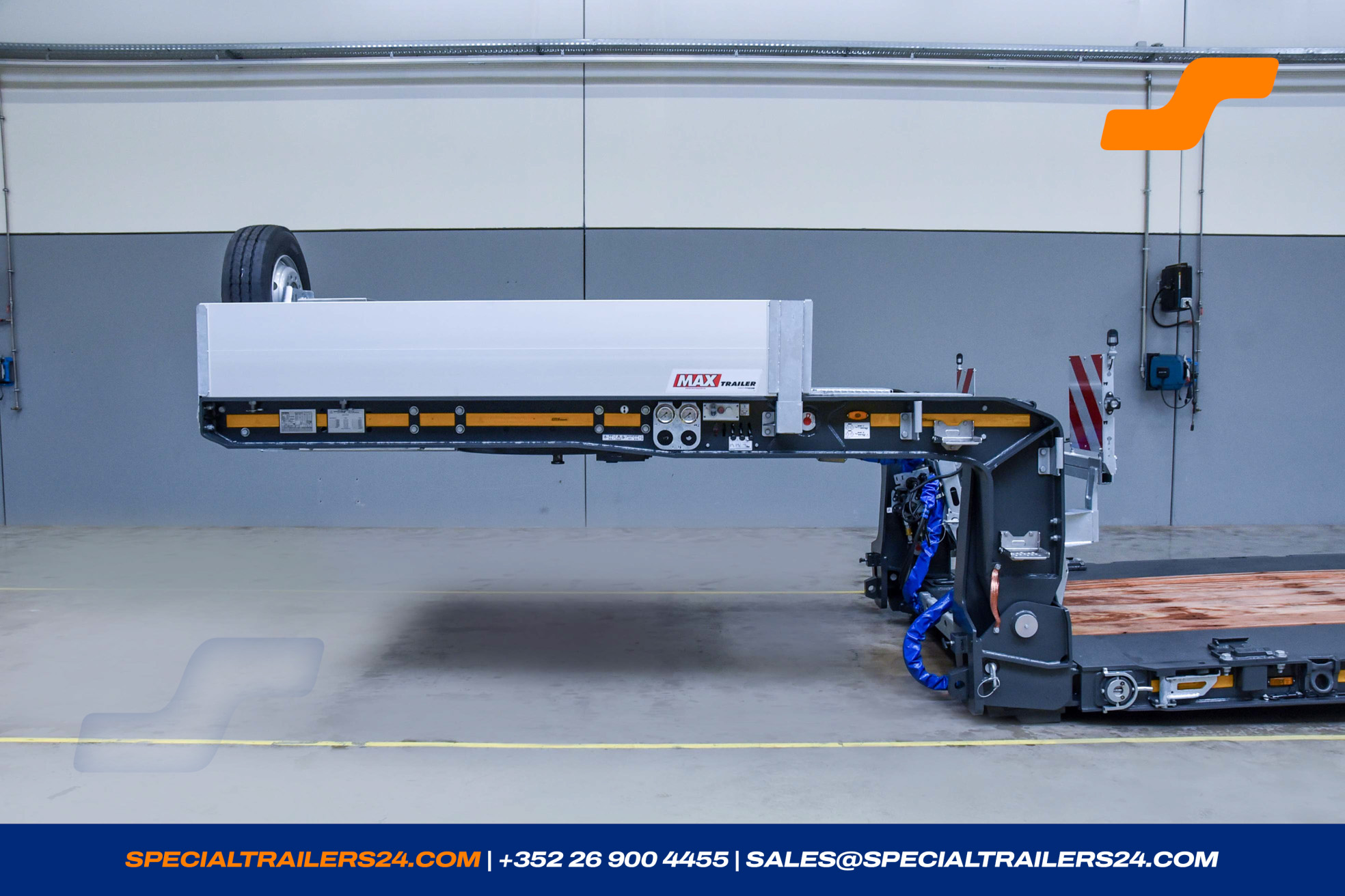 Lowbed trailer MAX Trailer MAX510 Vehicle for sale