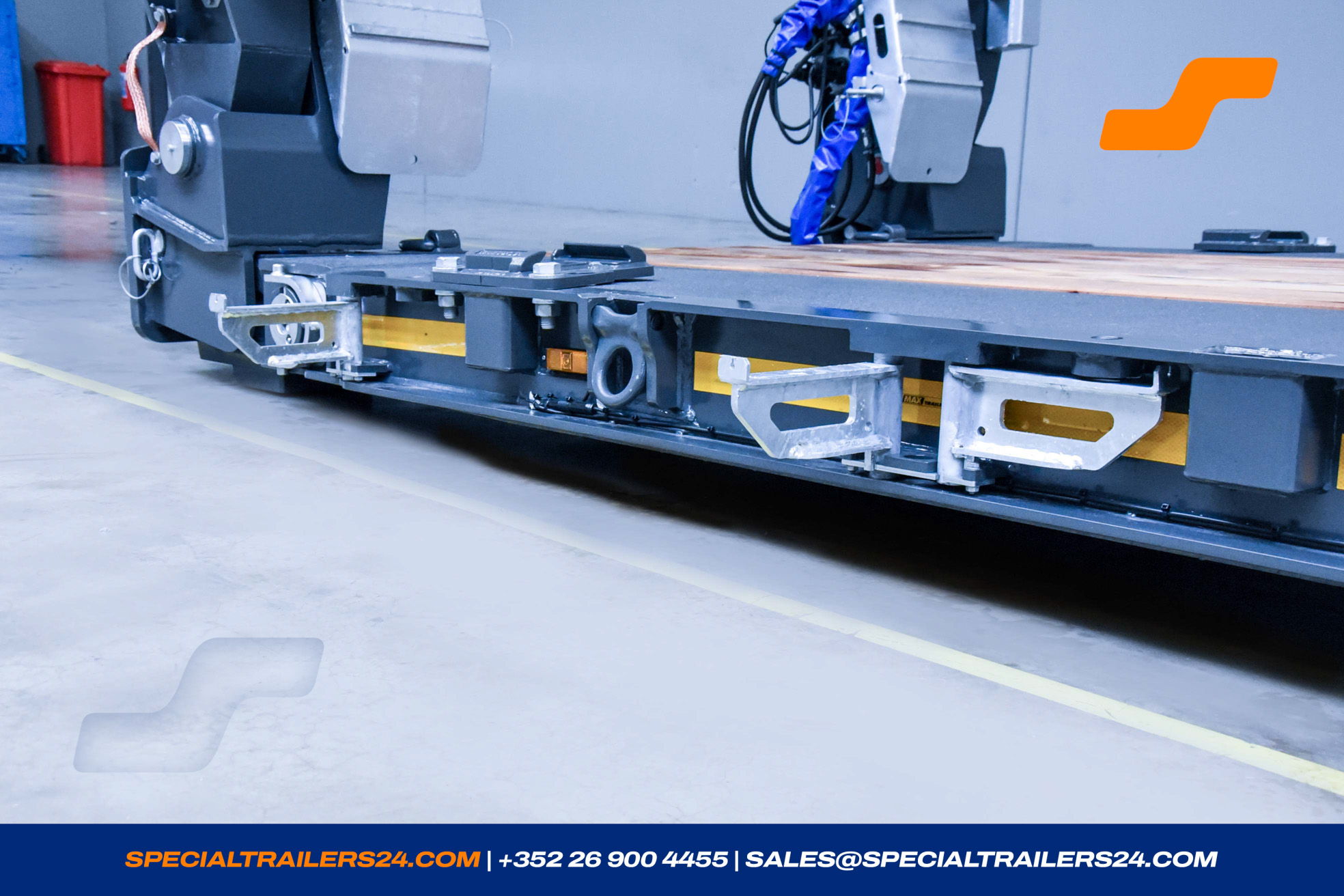 Lowbed trailer MAX Trailer MAX510 Vehicle for sale