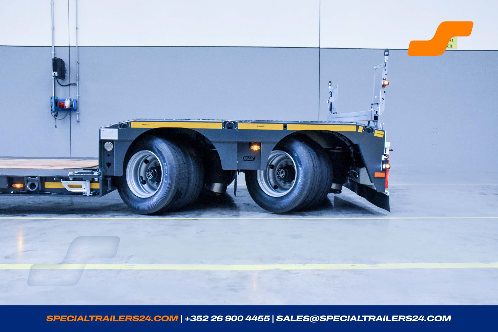 Lowbed trailer MAX Trailer MAX510 Vehicle for sale