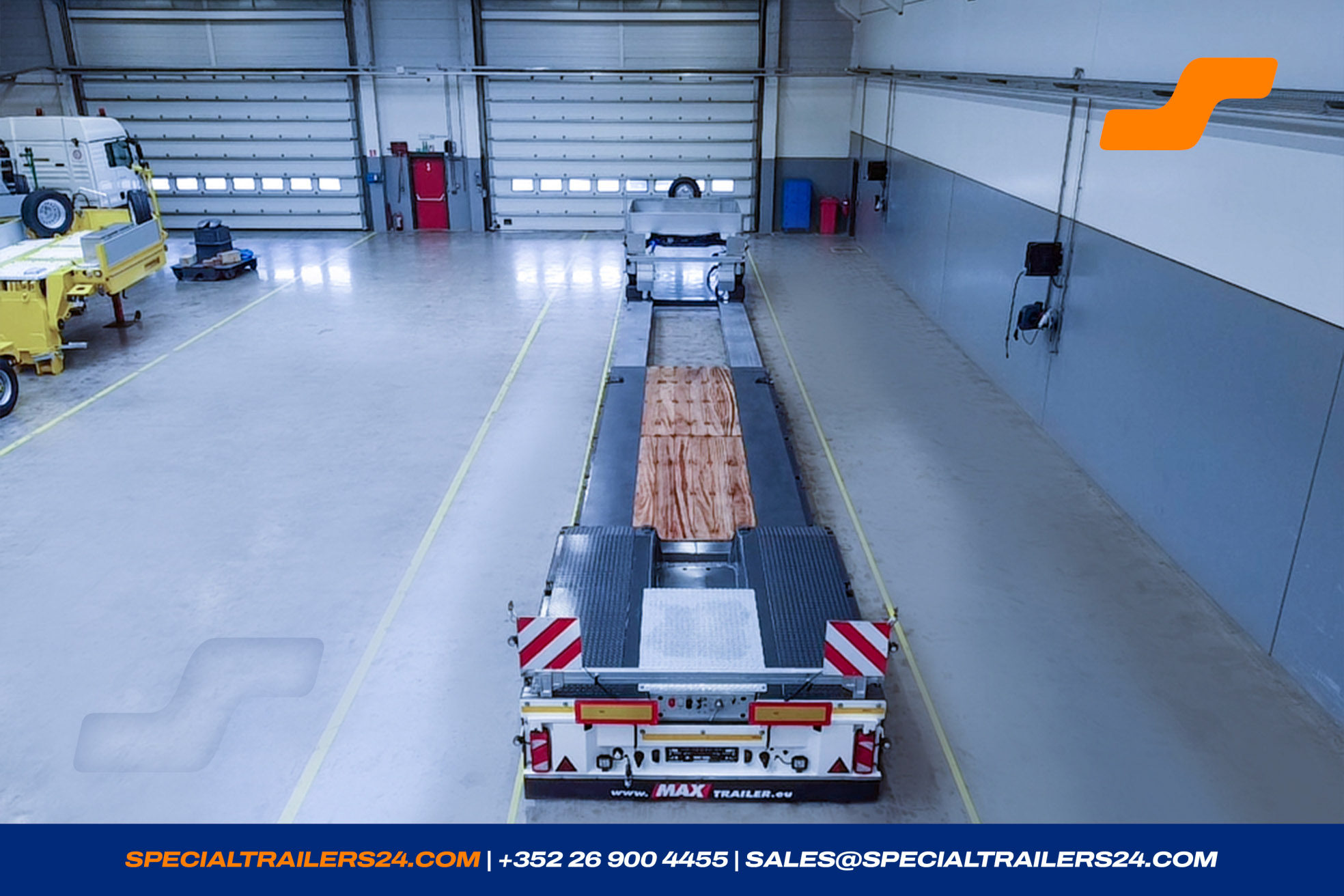 Lowbed trailer MAX Trailer MAX510 Vehicle for sale