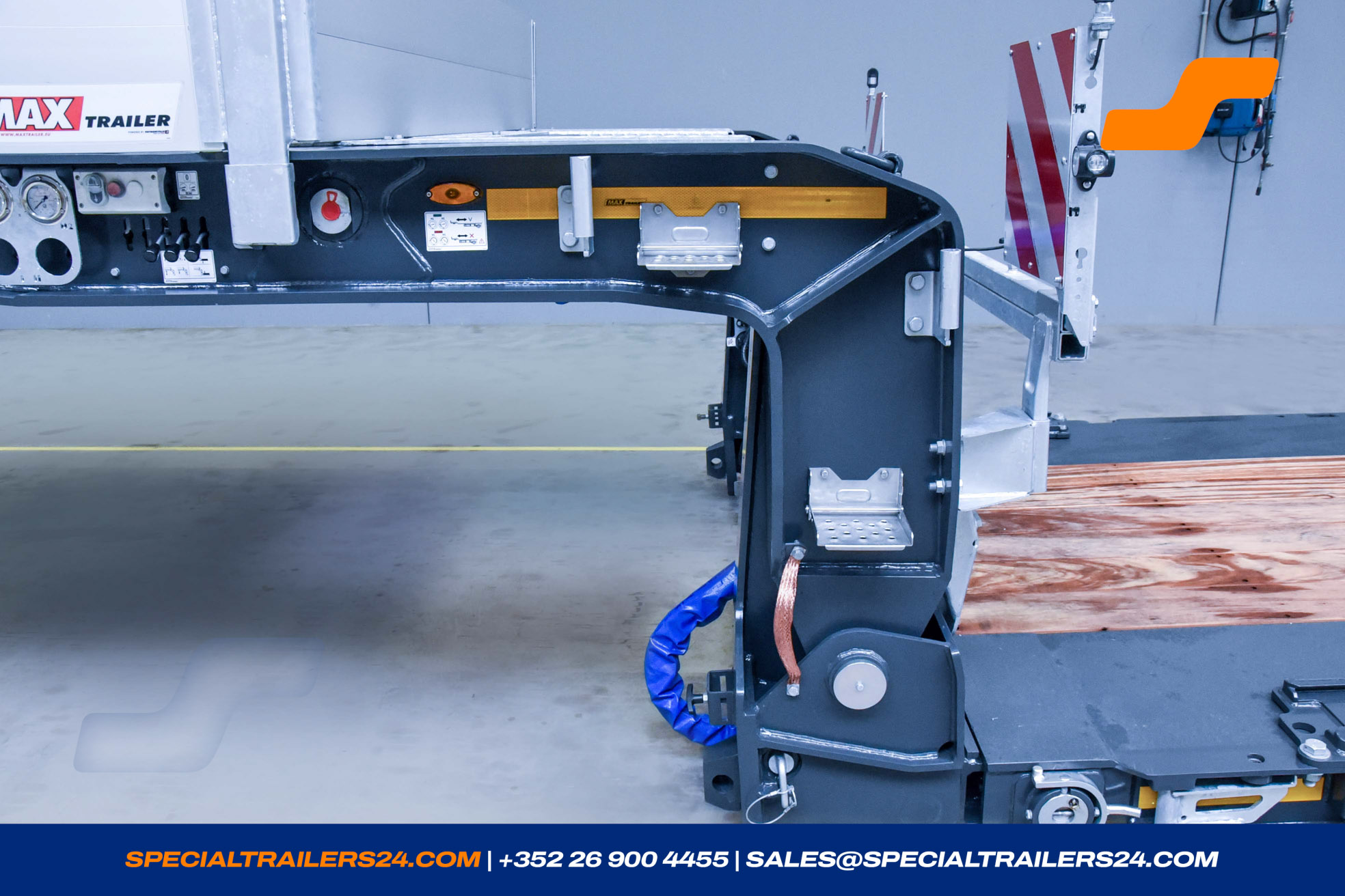 Lowbed trailer MAX Trailer MAX510 Vehicle for sale