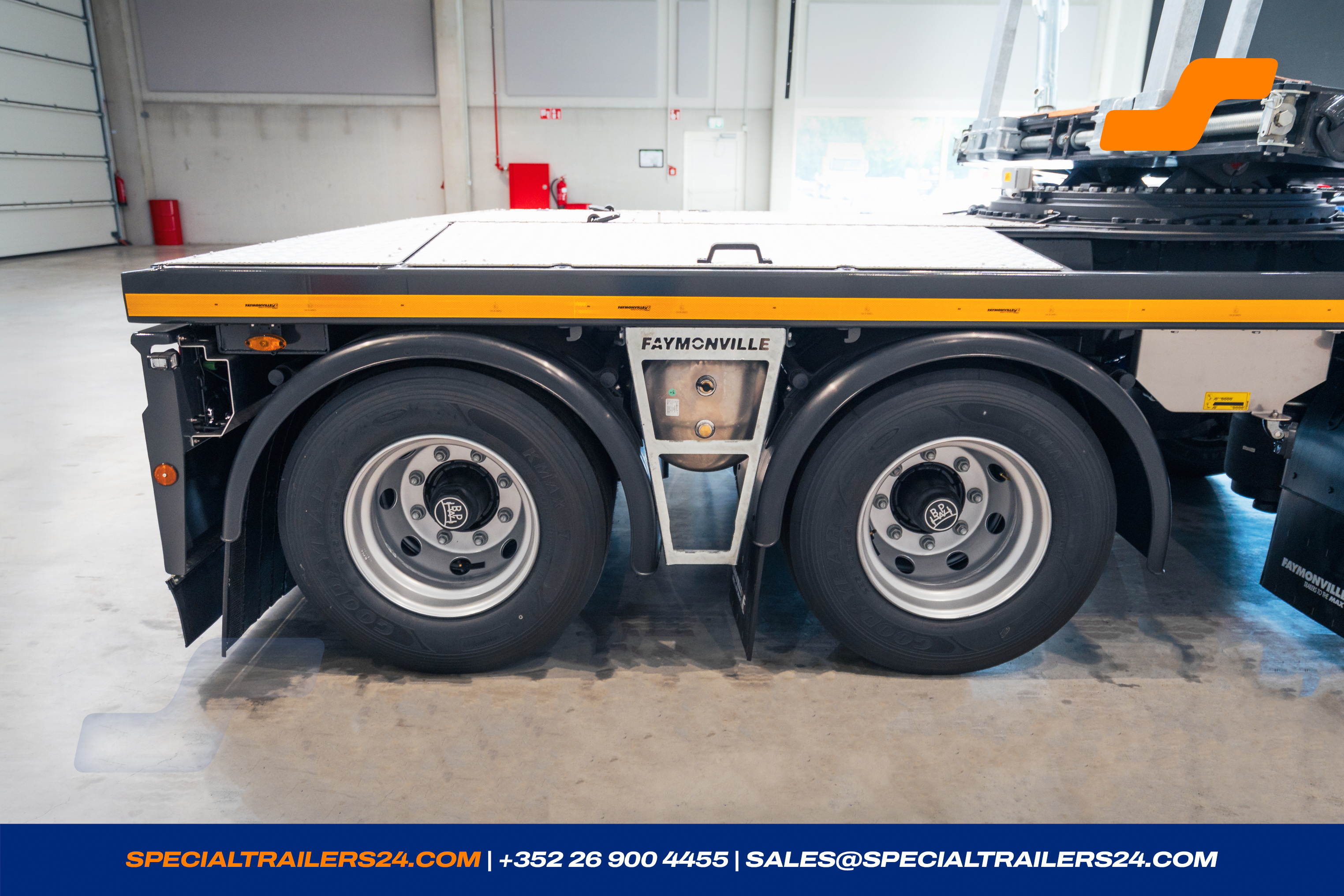 Self-steering trailer Faymonville FlexMAX Vehicle for sale
