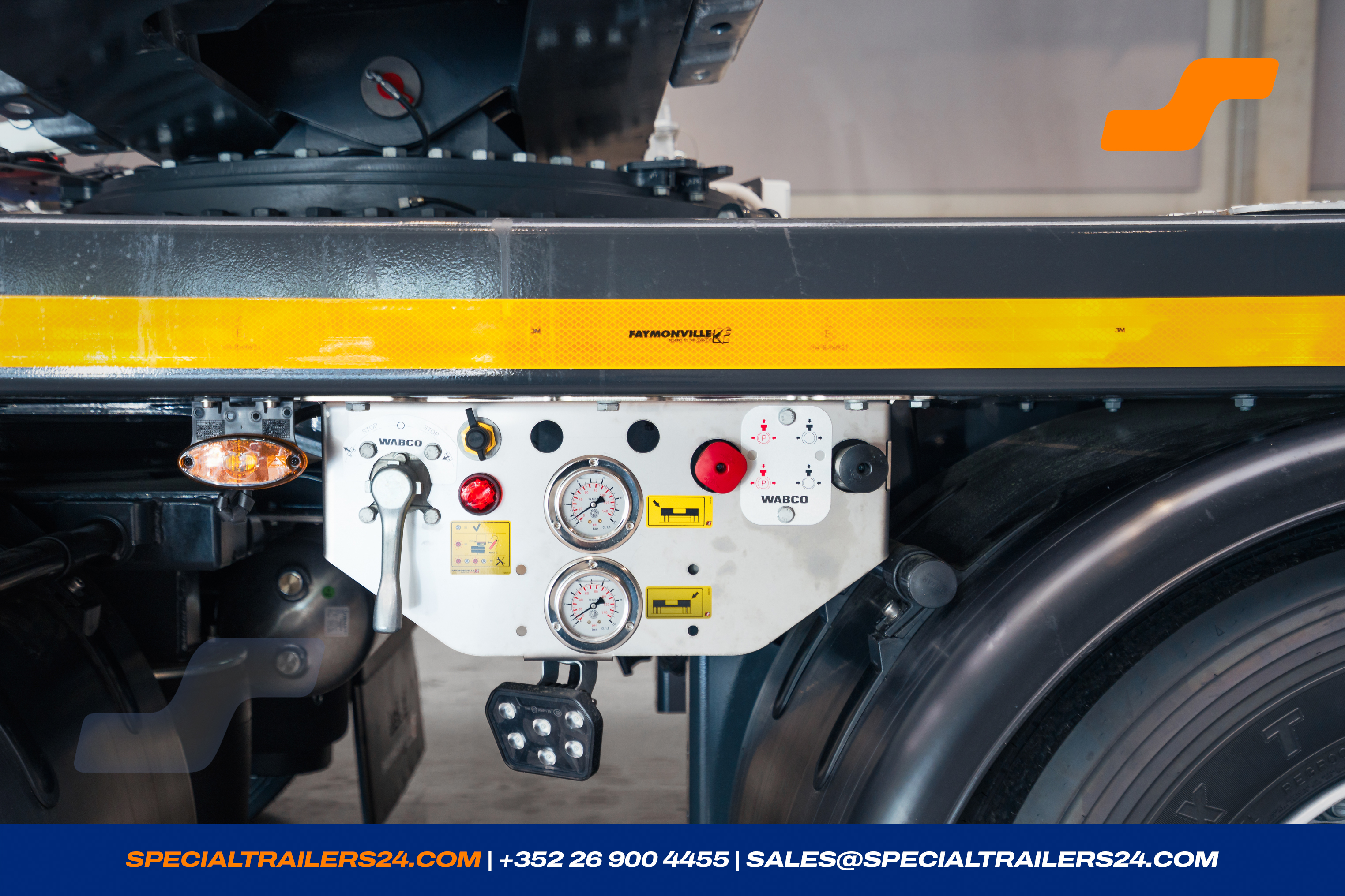 Self-steering trailer Faymonville FlexMAX Vehicle for sale