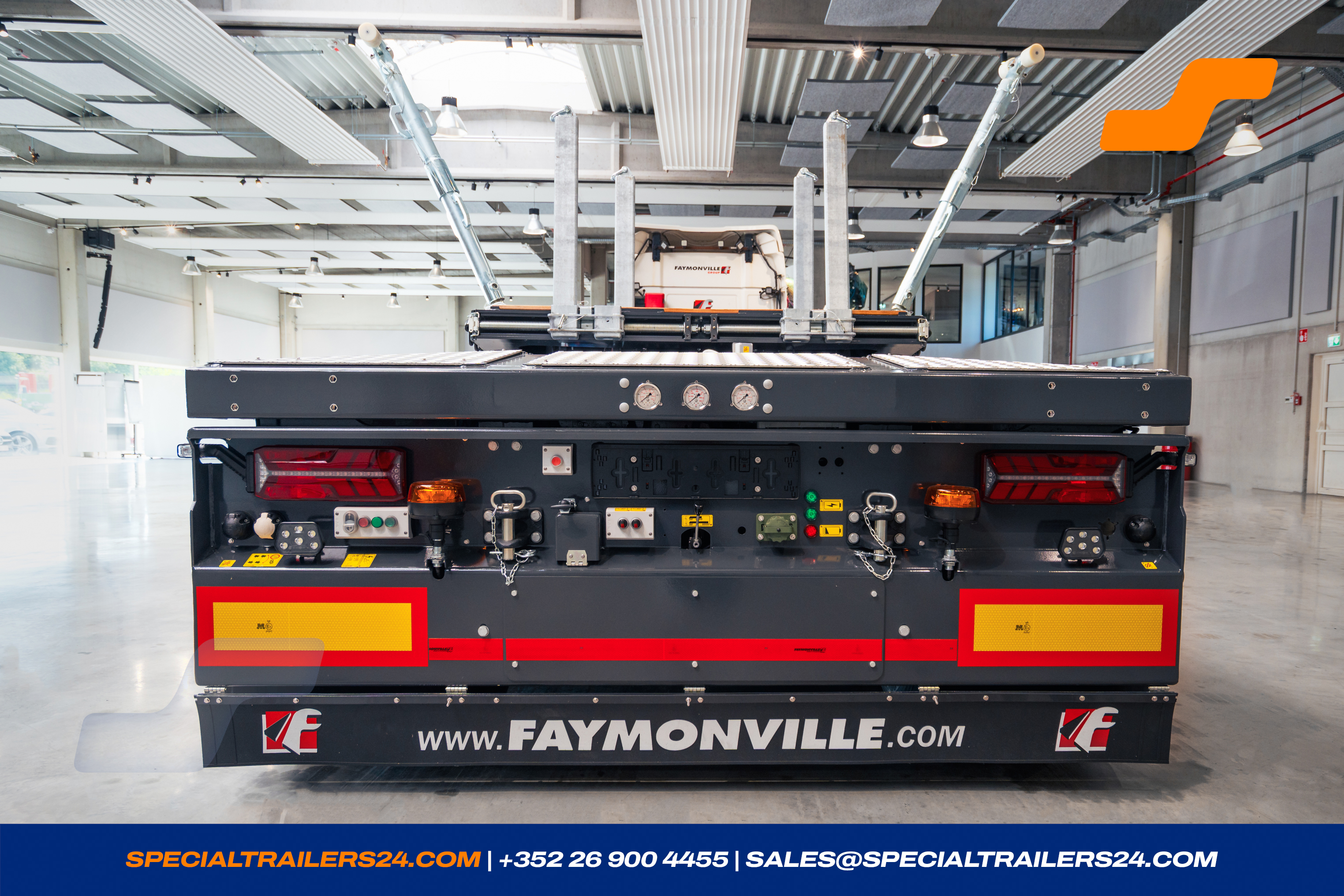 Self-steering trailer Faymonville FlexMAX Vehicle for sale