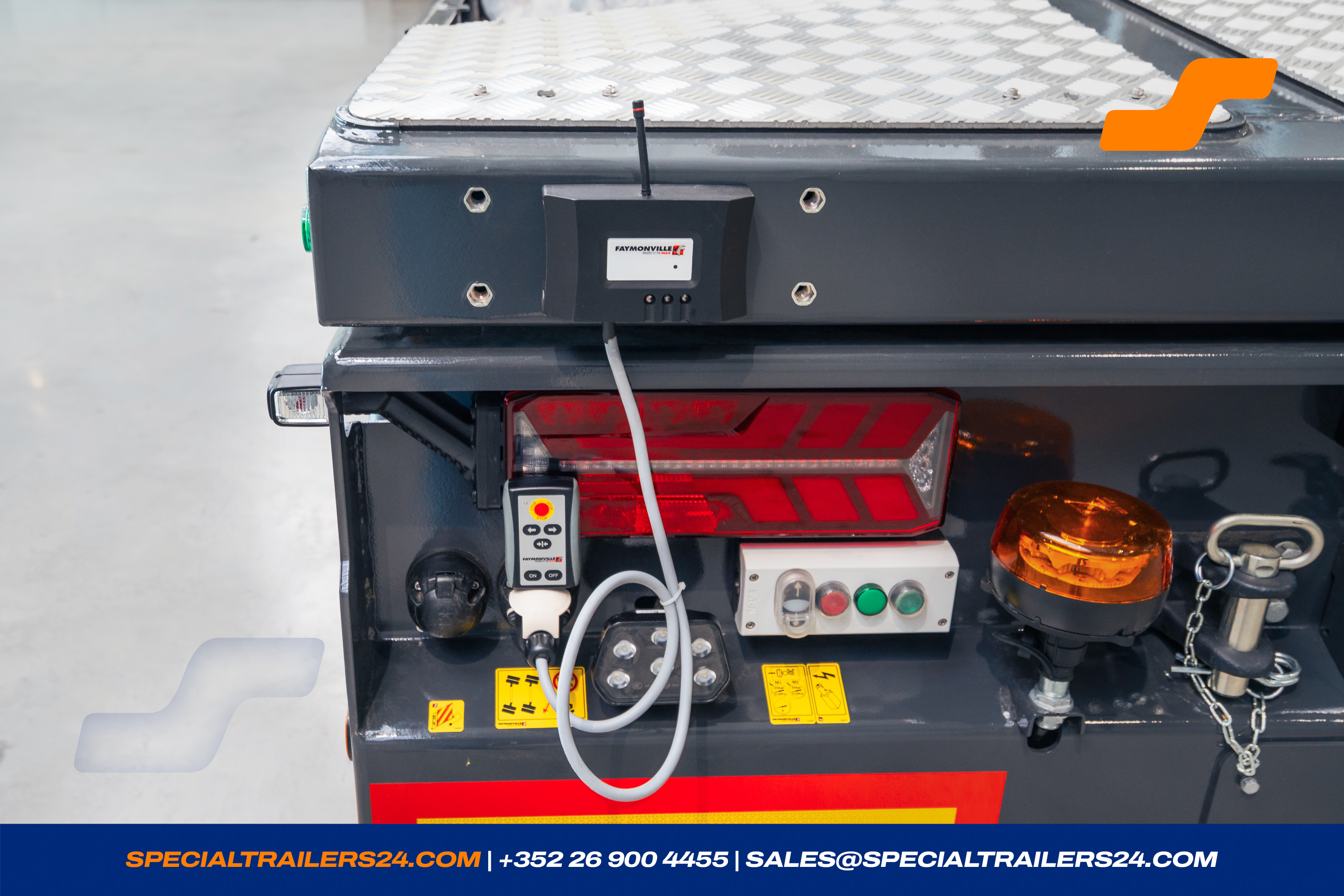 Self-steering trailer Faymonville FlexMAX Vehicle for sale