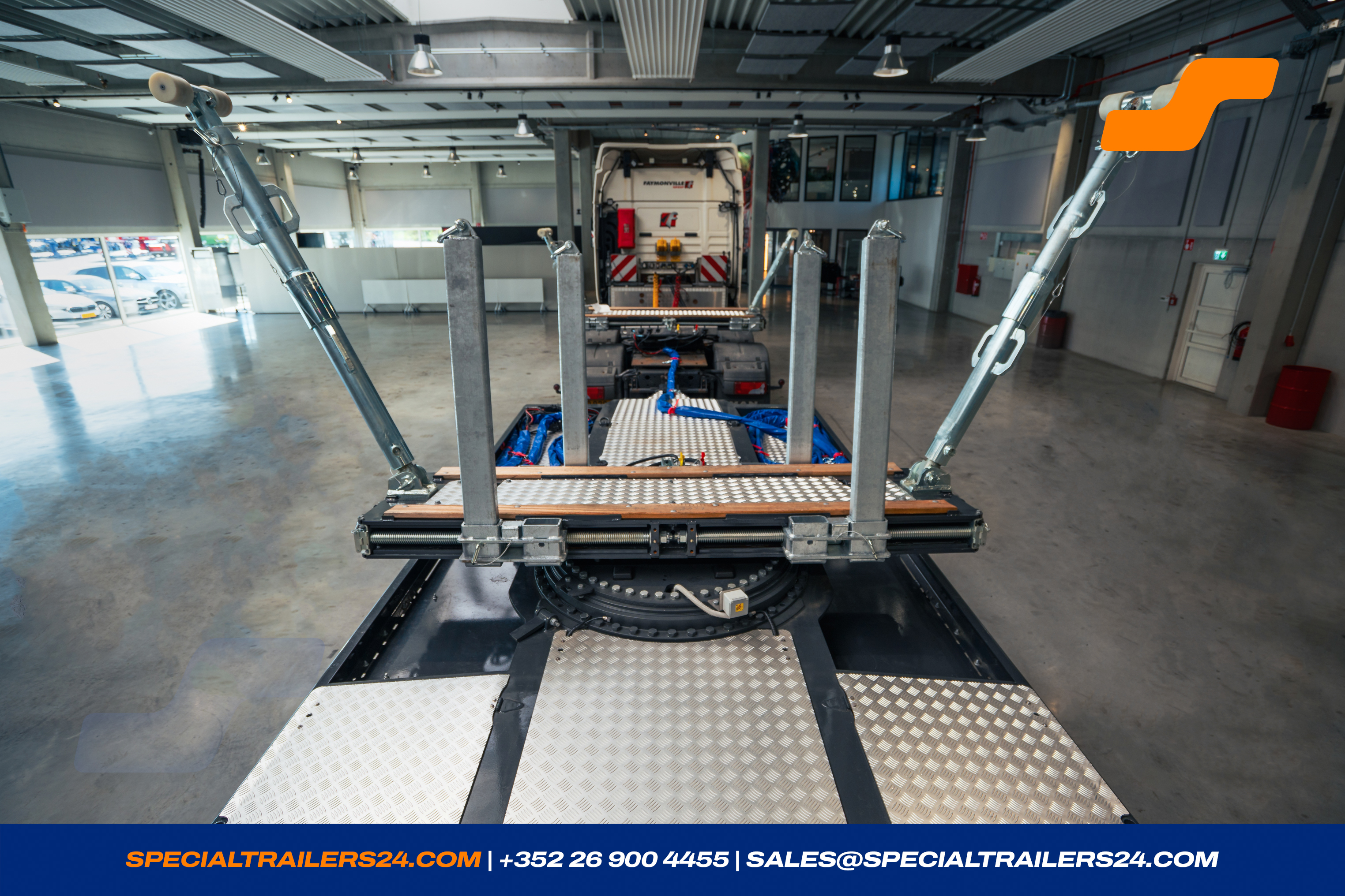 Self-steering trailer Faymonville FlexMAX Vehicle for sale