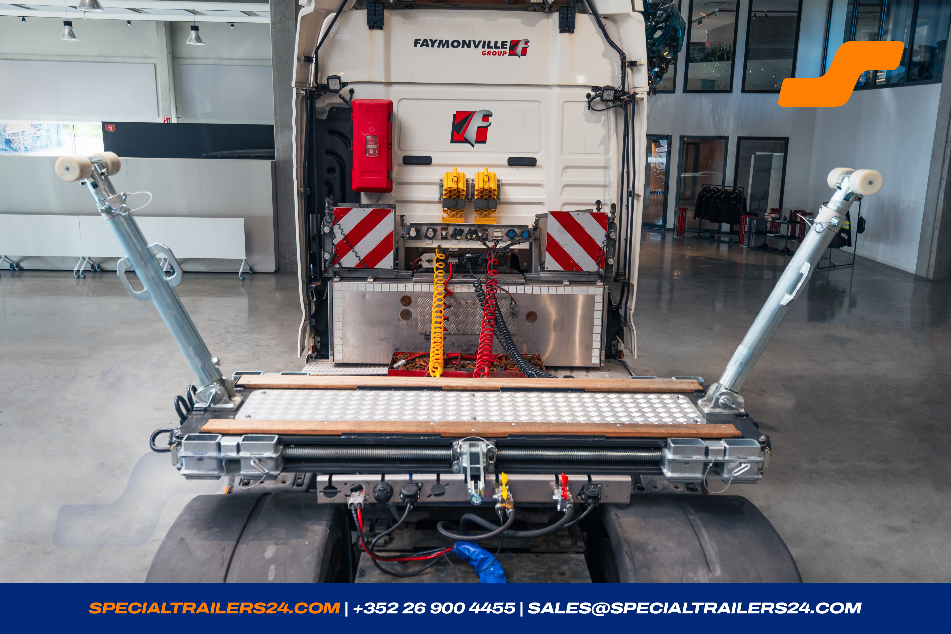 Self-steering trailer Faymonville FlexMAX Vehicle for sale