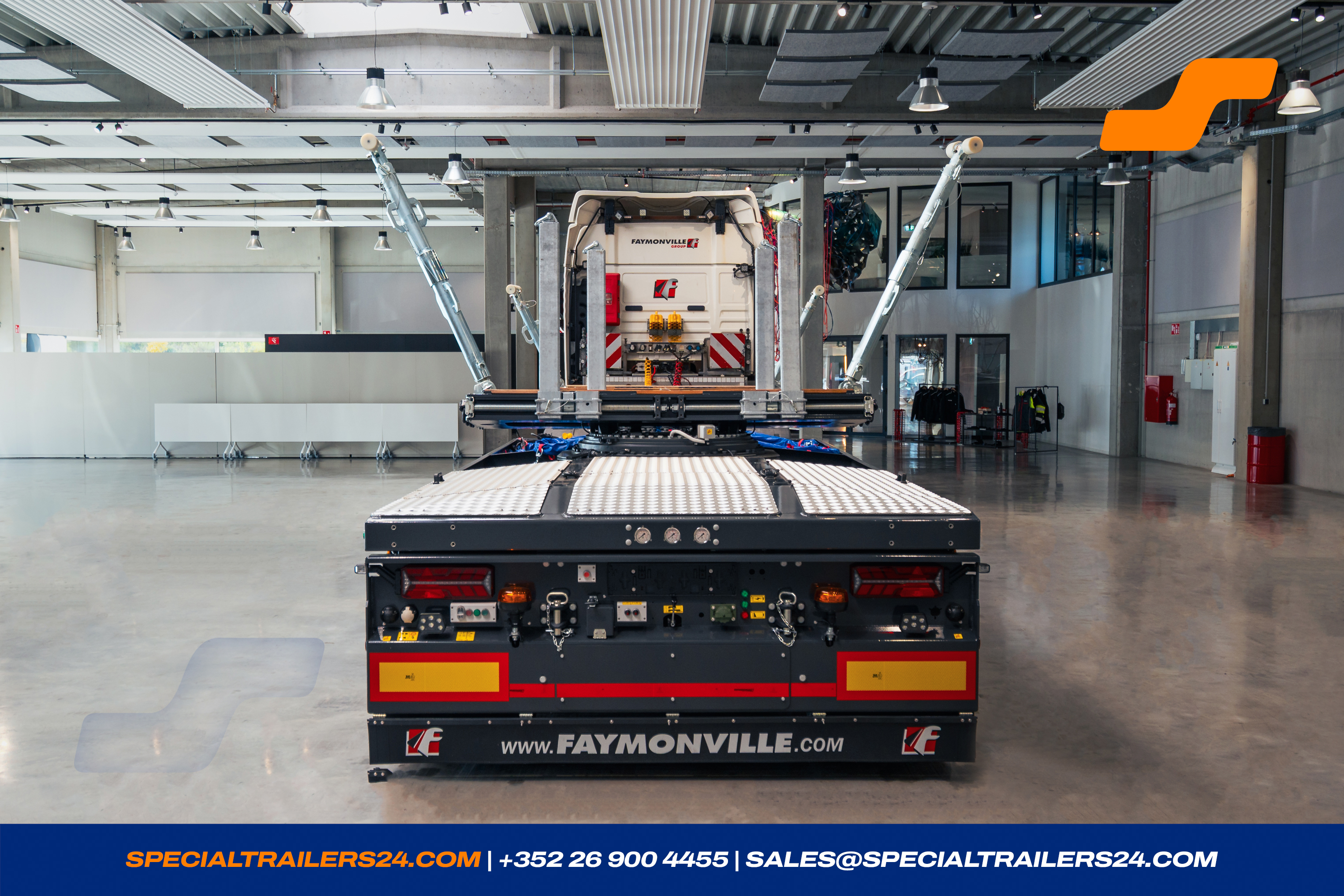 Self-steering trailer Faymonville FlexMAX Vehicle for sale