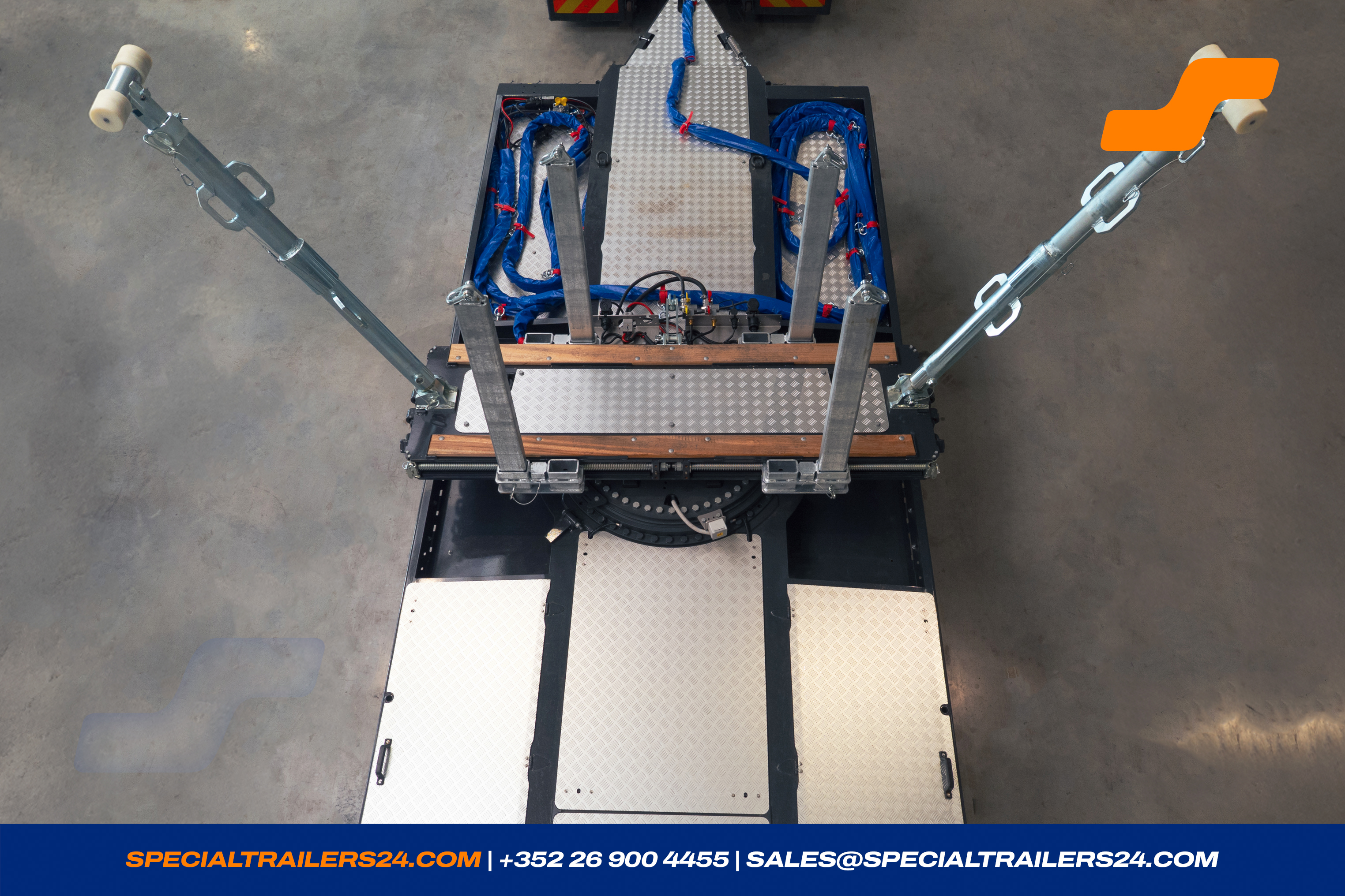 Self-steering trailer Faymonville FlexMAX Vehicle for sale