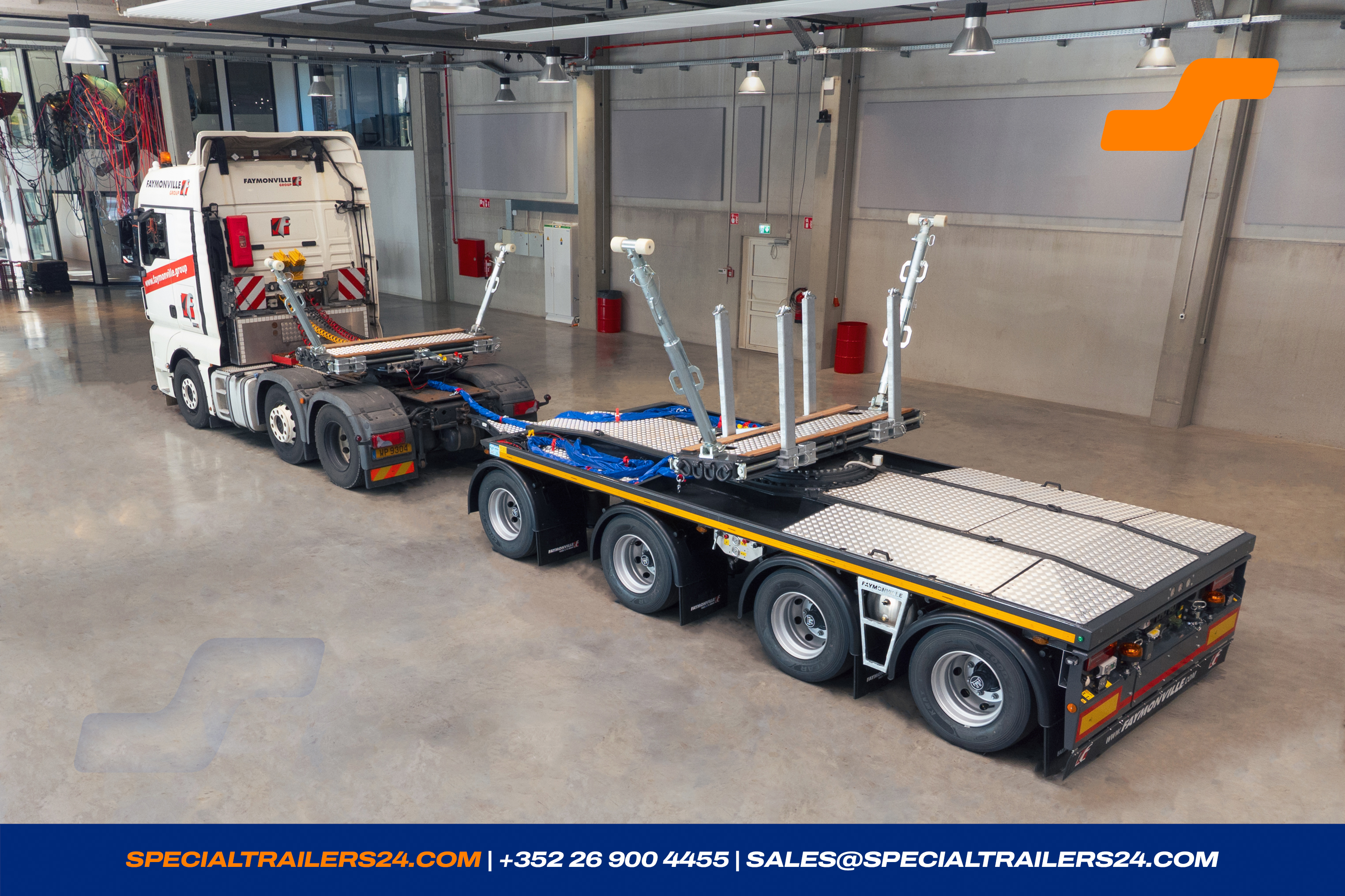 Self-steering trailer Faymonville FlexMAX Vehicle for sale (image count prefix 8/70)