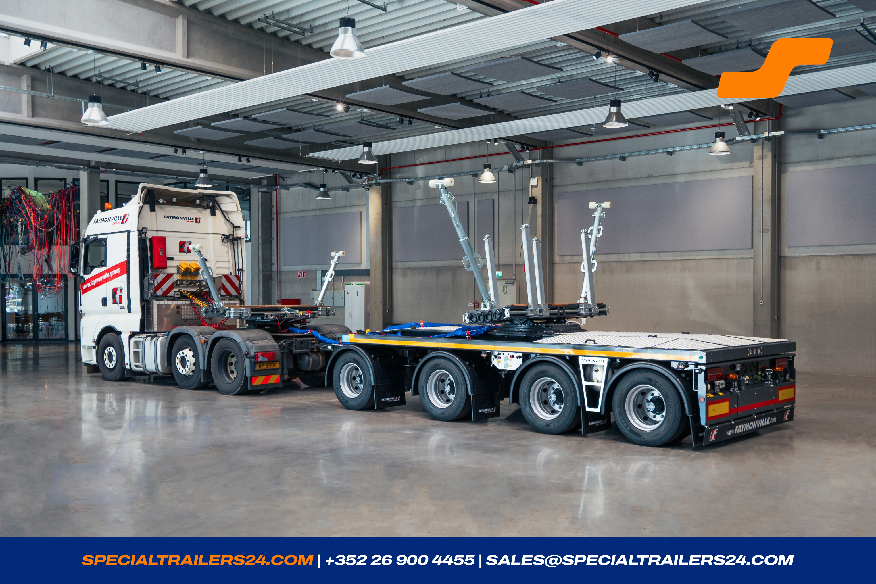 Self-steering trailer Faymonville FlexMAX Vehicle for sale (image count prefix 7/70)