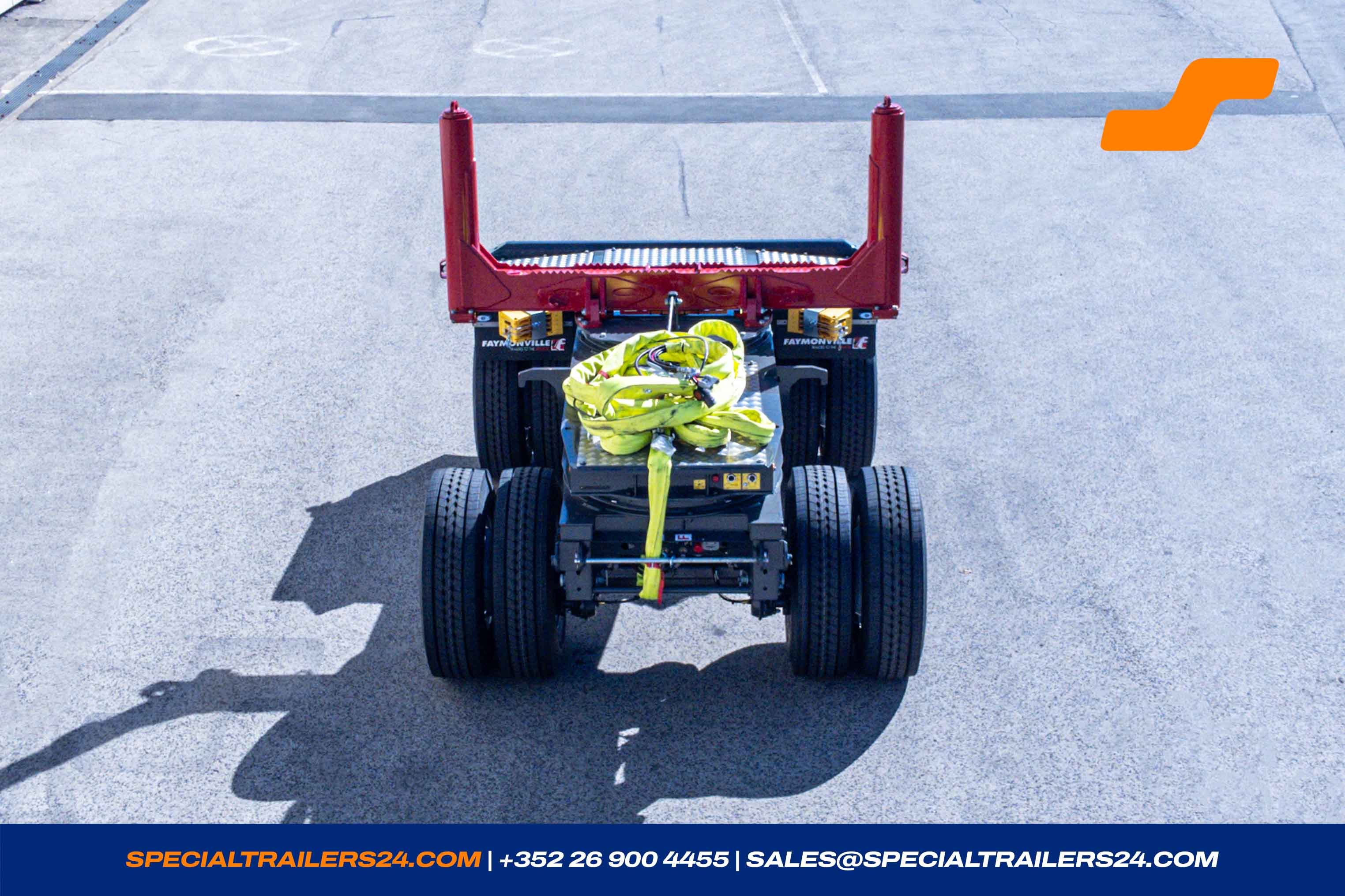 Self-steering trailer Faymonville FlexMAX (Holz) Vehicle for sale