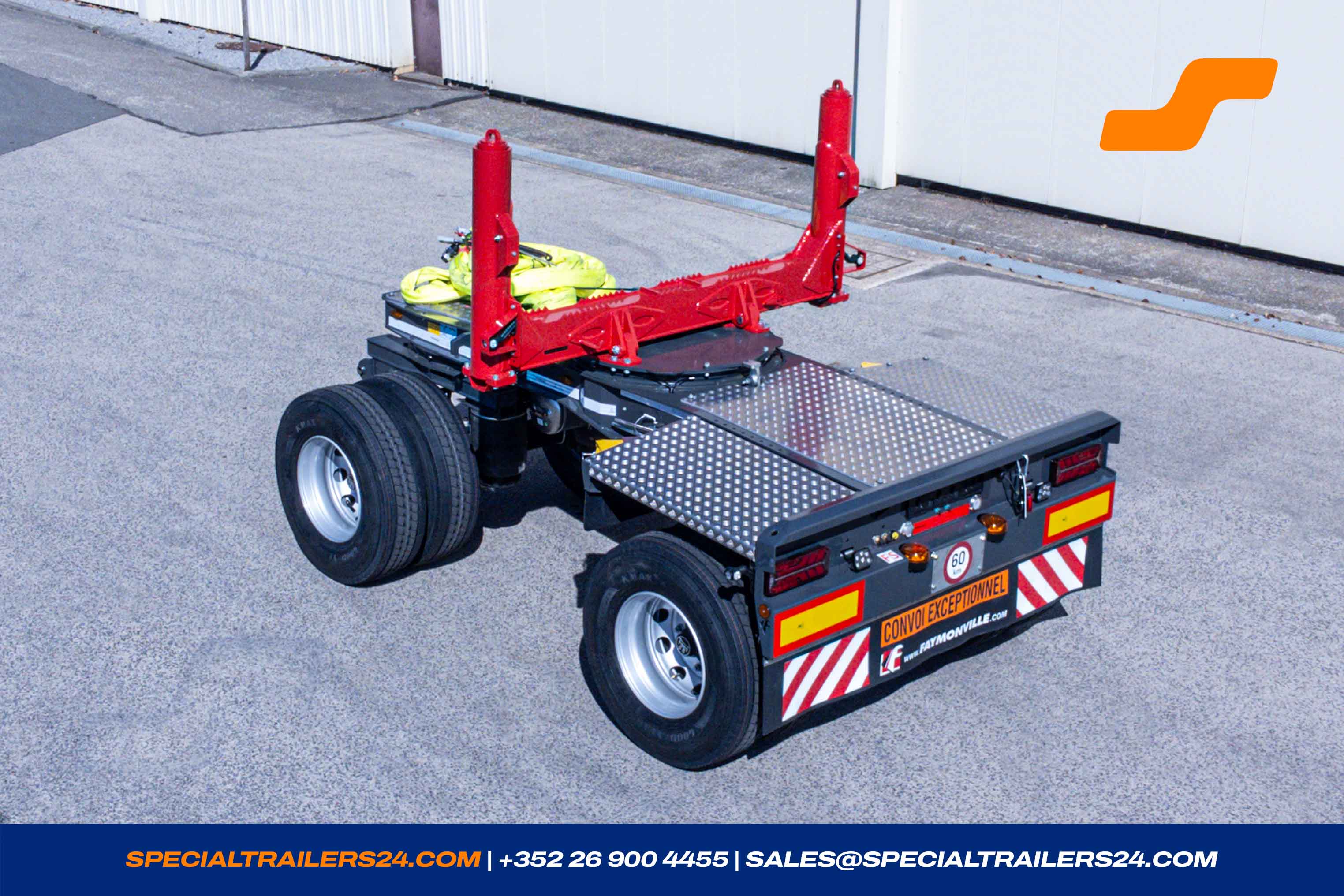 Self-steering trailer Faymonville FlexMAX (Holz) Vehicle for sale