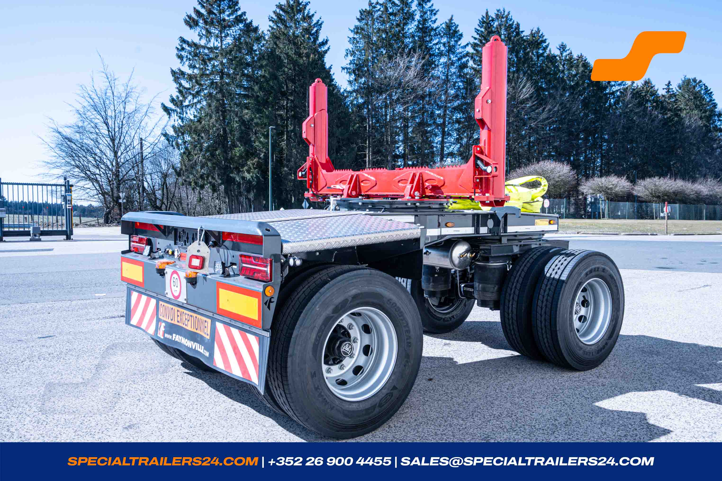 Self-steering trailer Faymonville FlexMAX (Holz) Vehicle for sale