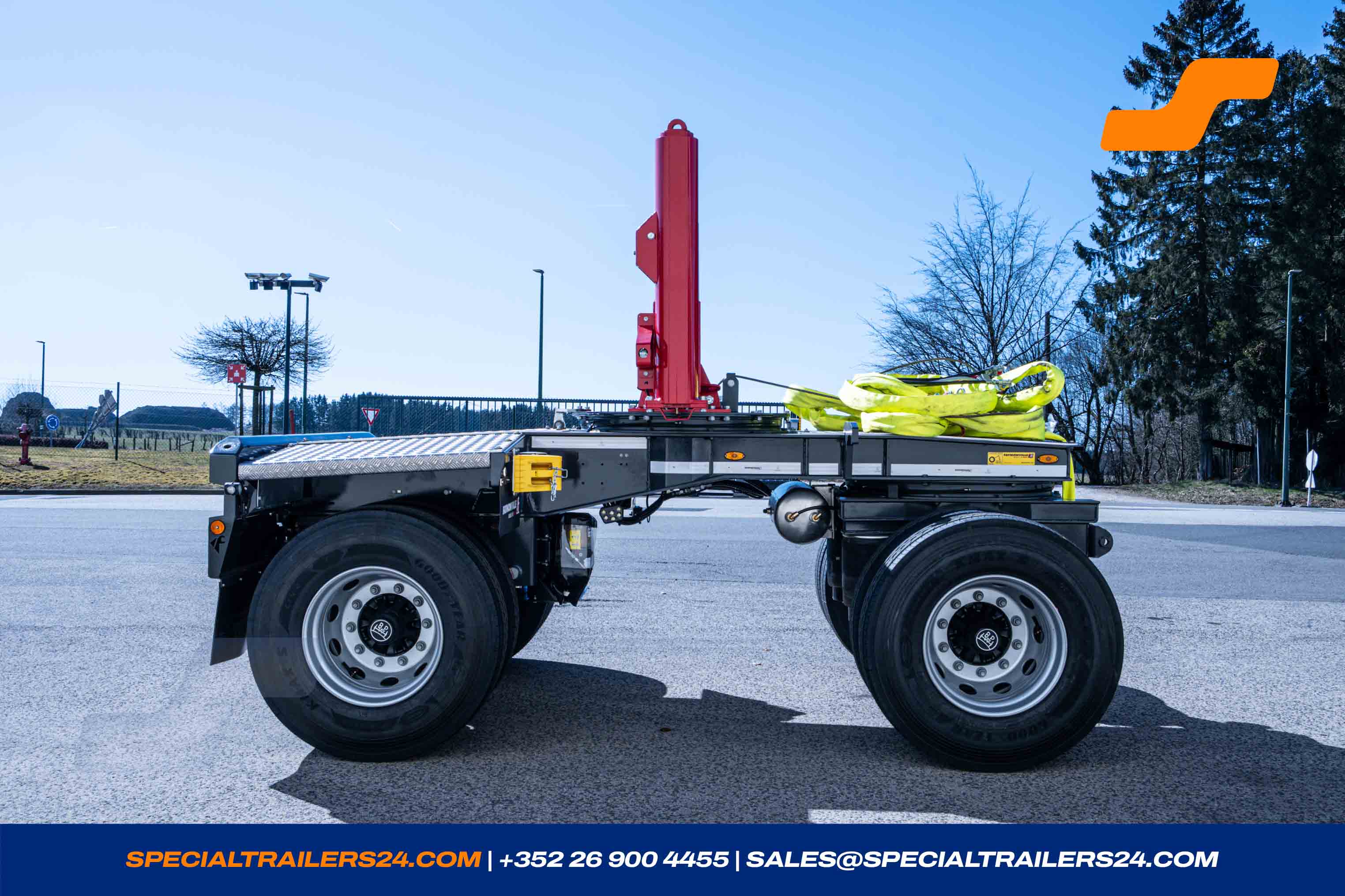 Self-steering trailer Faymonville FlexMAX (Holz) Vehicle for sale