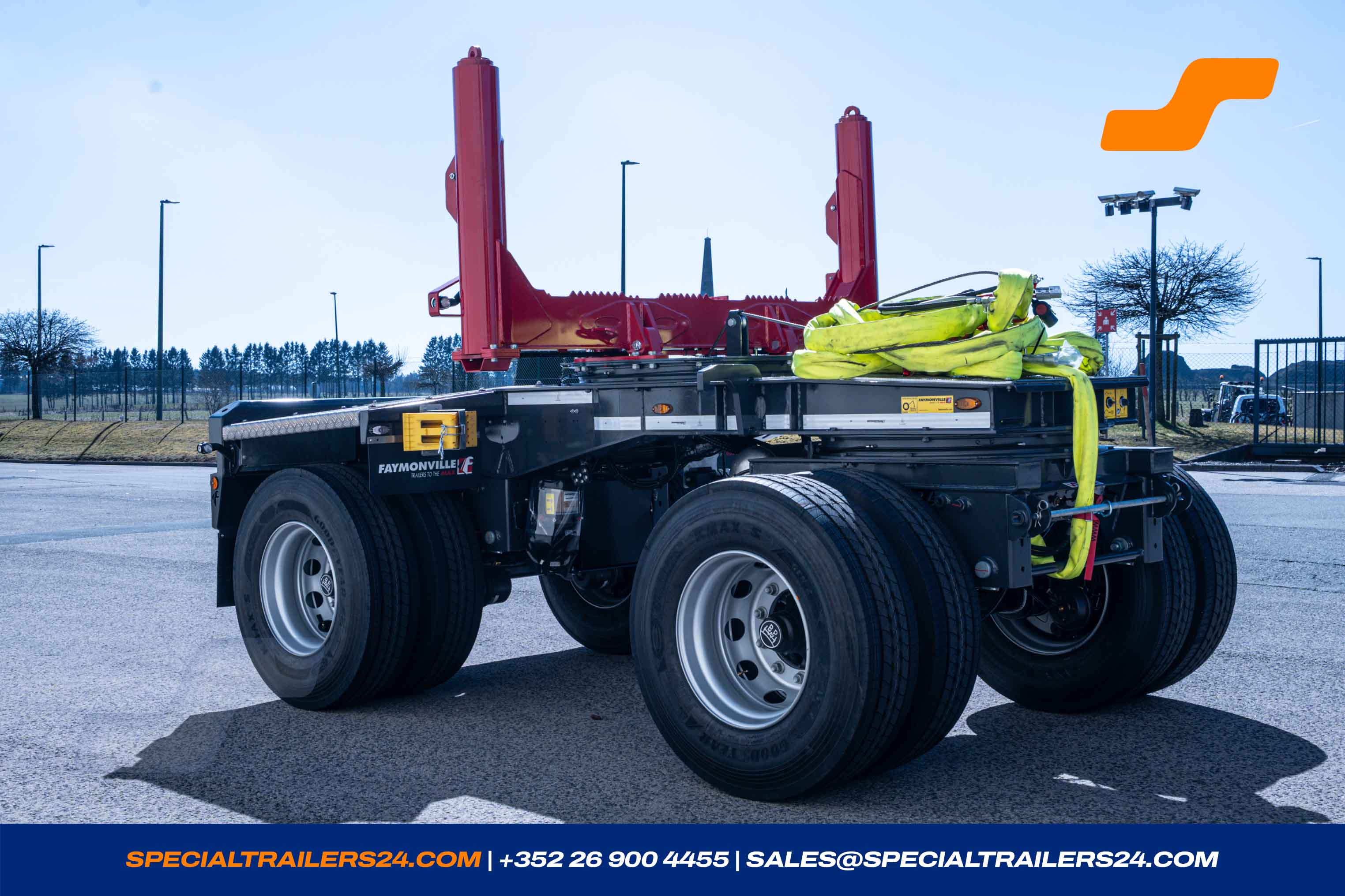 Self-steering trailer Faymonville FlexMAX (Holz) Vehicle for sale