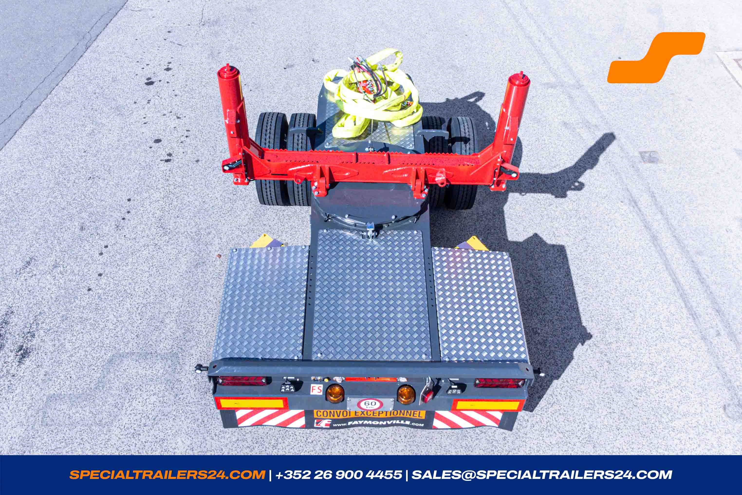 Self-steering trailer Faymonville FlexMAX (Holz) Vehicle for sale