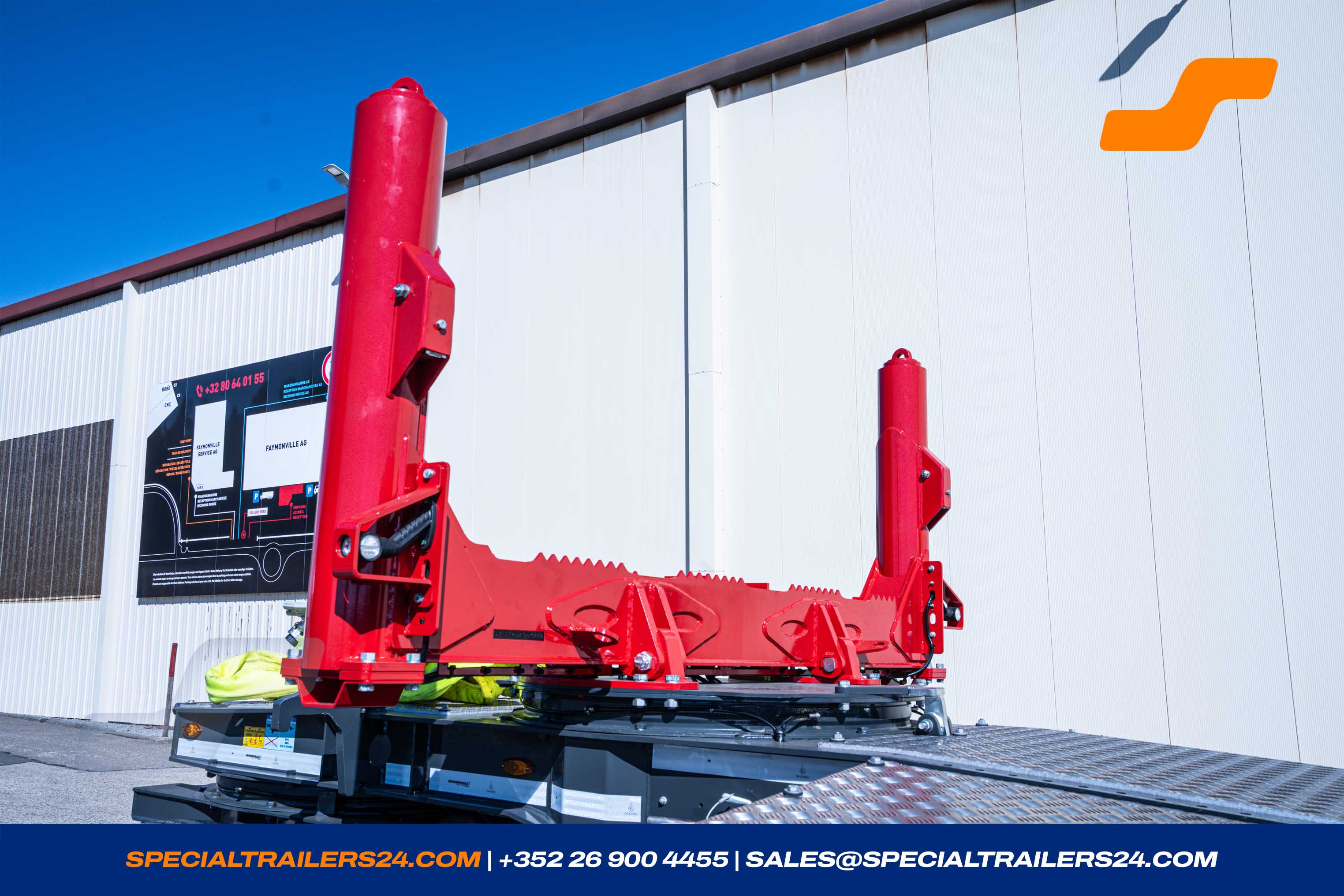 Self-steering trailer Faymonville FlexMAX (Holz) Vehicle for sale